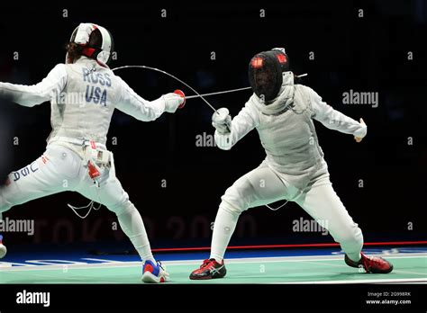 Chiba, Japan. 25th July, 2021. (L to R) Nicole Ross (USA), Yuka Ueno