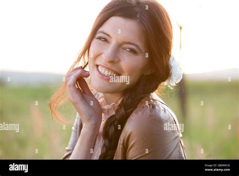 Brunette Hairy Hi Res Stock Photography And Images Alamy