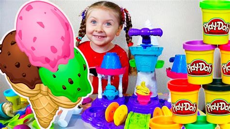 Замок мороженого, Hasbro Play Doh Ice Cream Castle, Развивающие Игры с ...