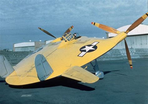 Vought V 173 Flying Pancake Built As A Testbed For The Navy