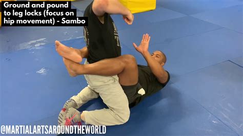 Sambo Ground And Pound To Leg Locks Youtube