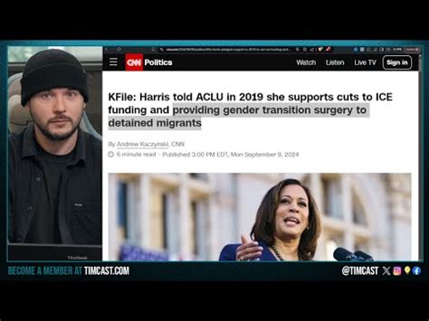 CNN Host SHOCKED Kamala Supports SEX CHANGES For Illegal Immigrants PANIC Over Debate