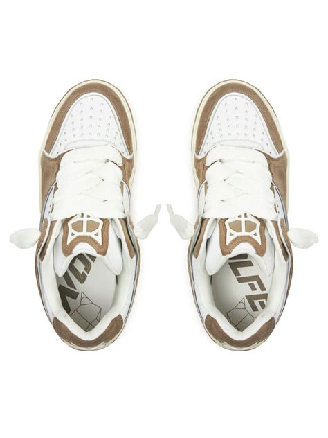 Sneakersy Naked Wolfe Kash Br Zowy Eobuwie Pl