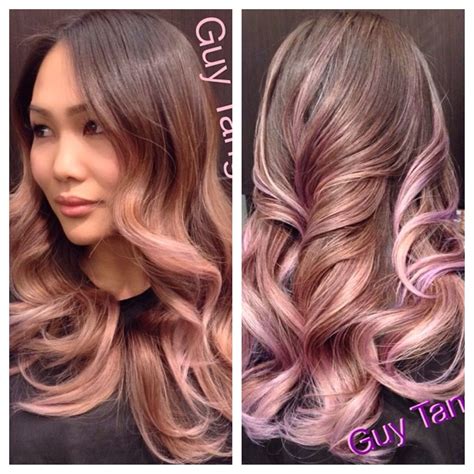 Rose Gold Ombre Hair Guy Tang