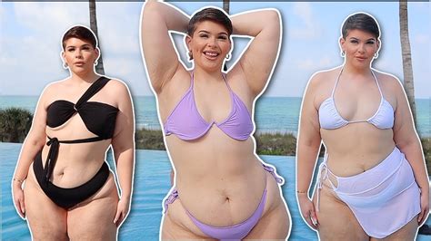 Tropical Fashion Nova Curve BIKINI HAUL Dani DMC YouTube