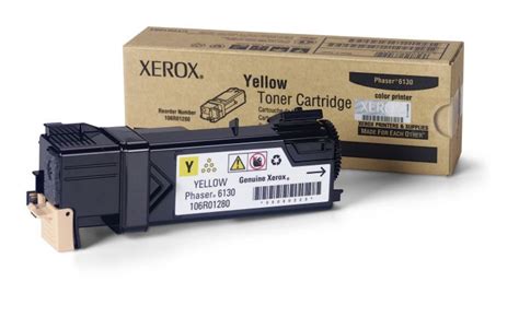 Xerox 106R01280 Phaser 6130 Laser Toner Cartridge Yellow OEM 4inkjets