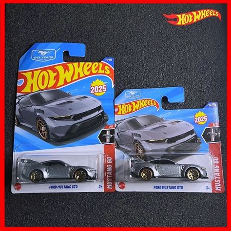 Hot Wheels Ford Mustang GTD Zamac Hotwheel Ford Mustang Gtd New Car Hotwheels