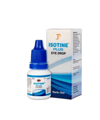 Ayurvedic Isotine Plus Eye Drop Pack Of 6 Vials 10ml Each At Rs 720