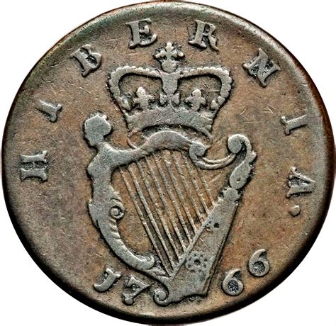 ½ Penny George III short bust type Ireland Numista