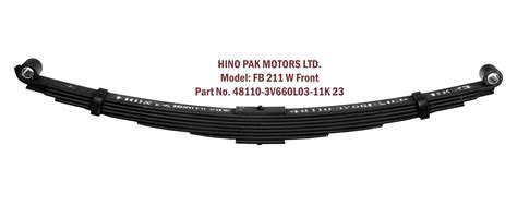 la18 – Leaf Spring Manufacturer