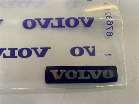 Volvo Steering Wheel Airbag Emblem Badge Metal Sticker Logo Replacement