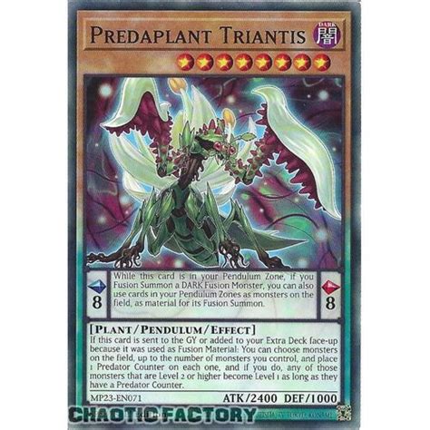 Mp23 En071 Predaplant Triantis Common 1st Edition Nm