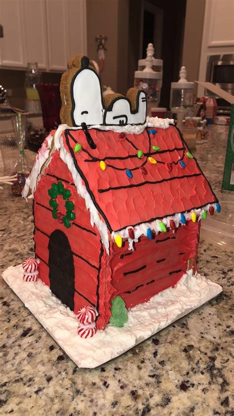 Impressive Snoopy Inspired Design By Michaela B In 2024 Gingerbread