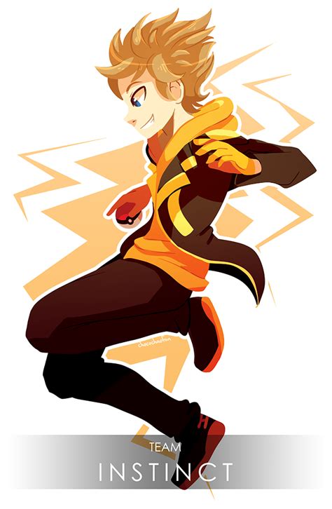 Team Instinct Spark By Chocochaofun On Deviantart