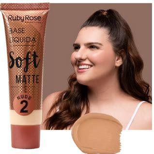 Base Líquida Soft Matte Nude Ruby Rose Shopee Brasil