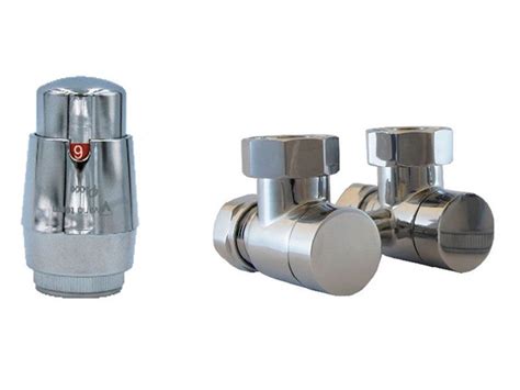 Монтажный комплект для радиатора для углового подключения с ...