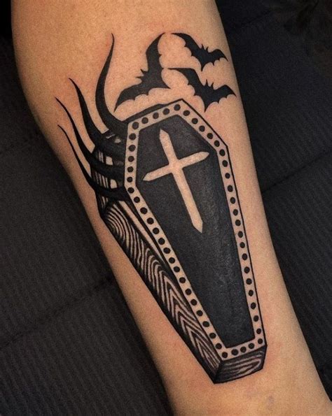 Amazing Coffin Tattoos With Meanings Ideas And Celebrities