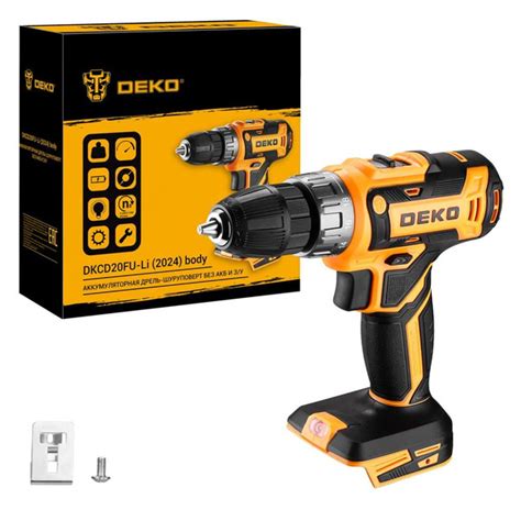 Дрель-шуруповерт DEKO DKCD20FU-Li - купить по низкой цене в интернет ...