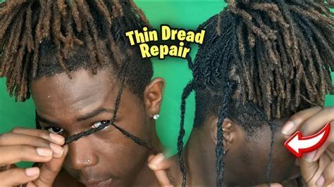 how to fix thinning dreads at root