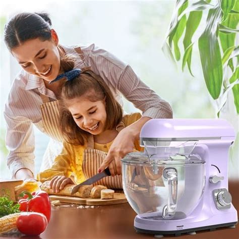 Advwin Purple Stand Mixer 55l Chef Machine Bunnings Australia