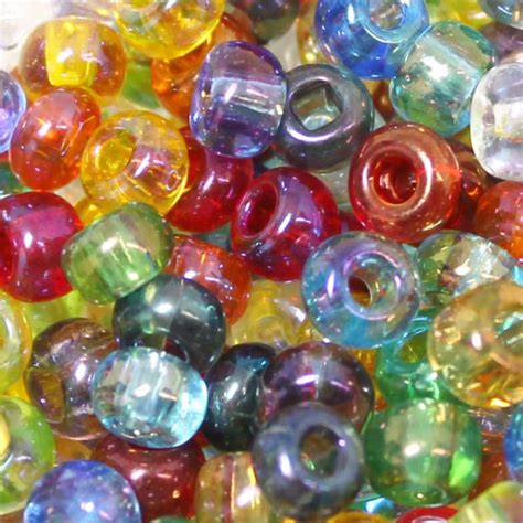 Czech Seed Bead Transparent Ab Mix Garden Of Beadin