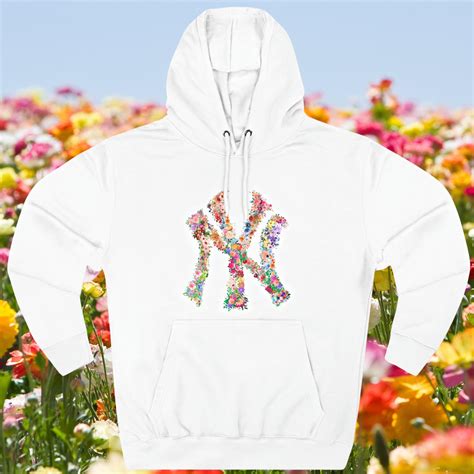 Flower New York Hoodie, Flower Sweatshirt, New York Sweatshirt, NY