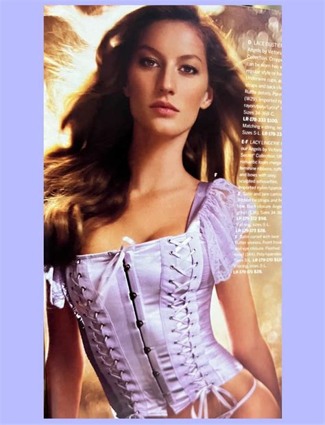 Corset Victorias Secret Da Gisele Bundchen Lingerie Feminina Victorias Secret Nunca Usado