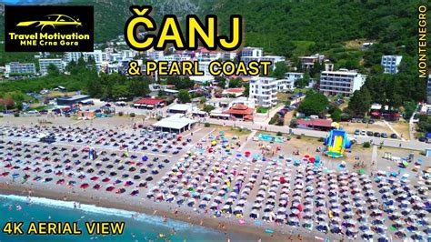 Anj Pearl Coast K Aerial View Mne Crna Gora July Anj