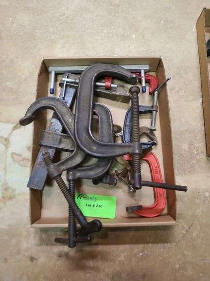 Large Metal Clamps Ness Bros Realtors Auctioneers