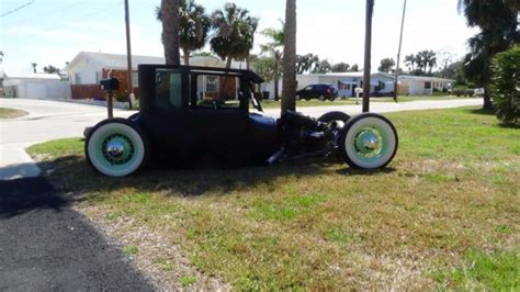 1927 Ford Model T Coupe Air Ride Bagged Hot Rod Rat Rod For Sale