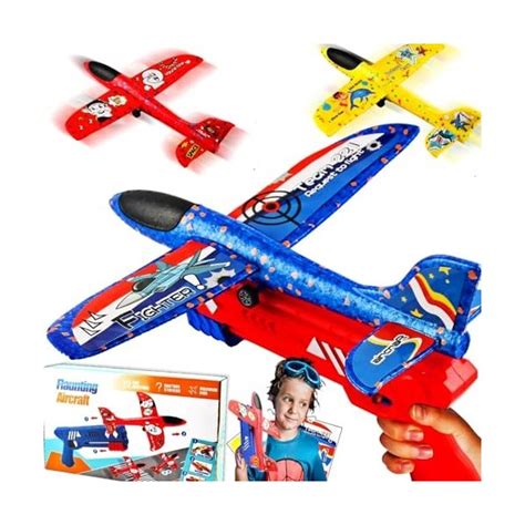 Binggunyo Avion Catapulte En Mousse Avion T L Command Pistolet A