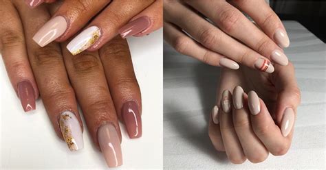 Nude Nail Color Idea Popsugar Beauty
