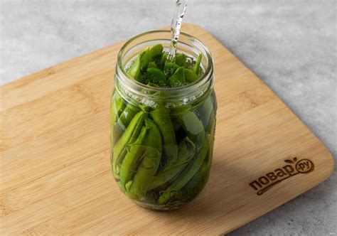 Горох в стручках на зиму - пошаговый рецепт с фото на Повар.ру