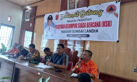 Dorong Optimalisasi Peran Ksb Bpbd Agam Gelar Pelatihan Ksb Sungai