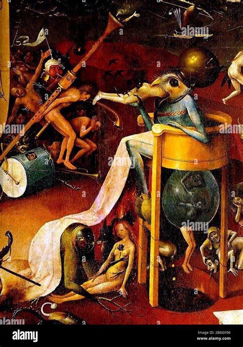 Hieronymus Bosch Hell Garden Of Earthly Delights Tryptich Right