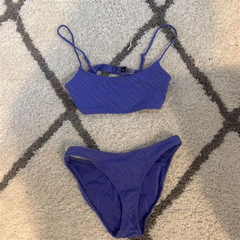 Triangl Bikini Medium Size Sports Top And Normal Depop
