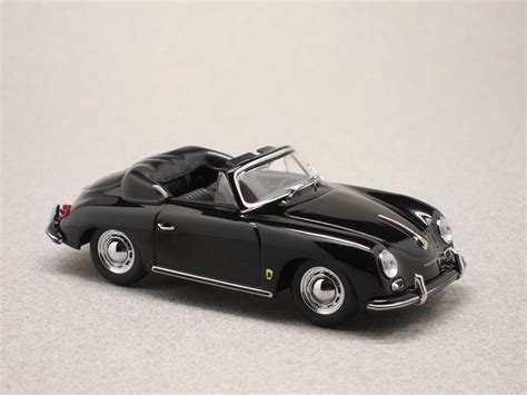 Porsche 356 A Cabriolet Black Maxichamps 1 43 Minicarweb