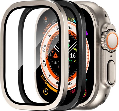 Amazon.com: LϟK 2 Pack for Apple Watch Ultra 2 / Ultra Screen Protector