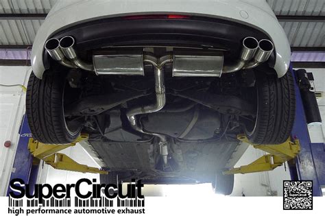 Supercircuit Exhaust Pro Shop Audi Tt Mk J Downpipe Quad Tip