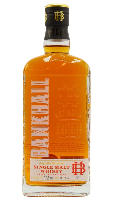 Bankhall - Single Barrel Cask Strength Single Malt 3 year old Whisky ...