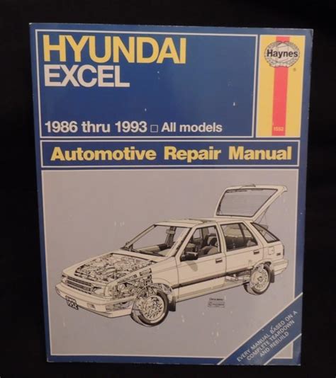 Buy Haynes Hyundai Excel Auto Repair Manual In Port Aransas