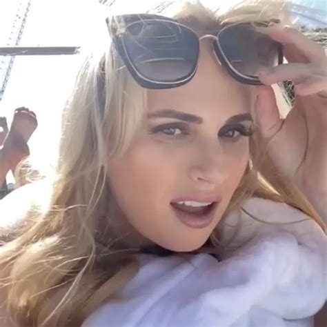 Rebel Wilson Teases Fans With Video Captured During Nude Sunbathing