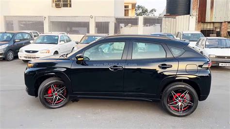 Maruti Suzuki Fronx Wrapped In Black Gets 17 Alloys Rushlane