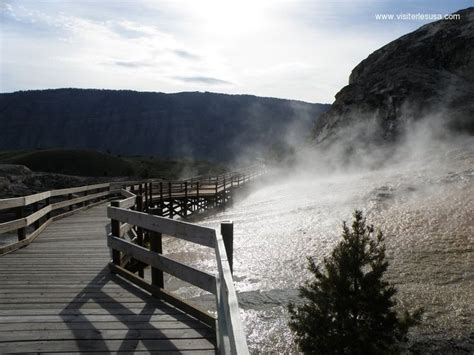 Mammoth Hot Springs Terraces