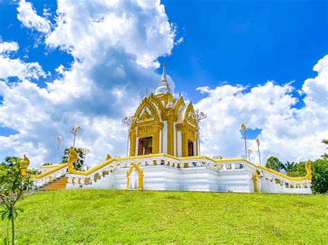 Khanom City Pillar Shrine In Nakhon Si Thammarat Thailand Stock Photo