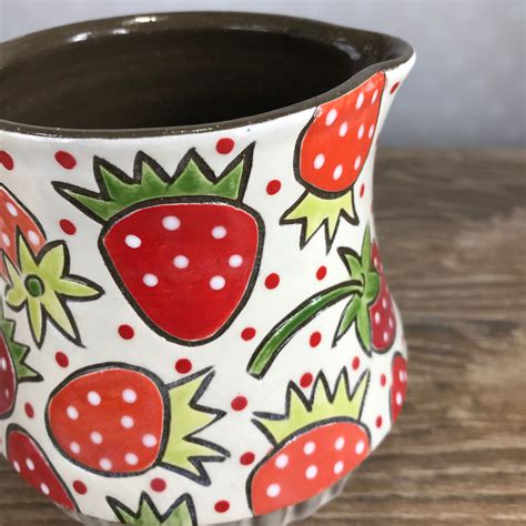 Strawberry Pitcher