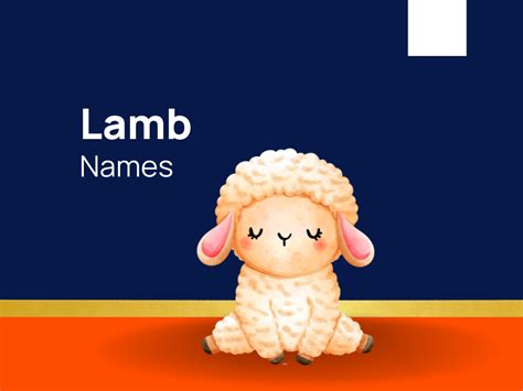 1432+ Lamb Names For Your Delightful Woolball! (+Generator)