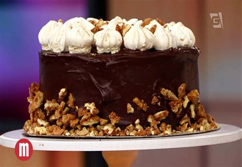 Bolo de chocolate nozes e suspiro TV Gazeta Você por perto