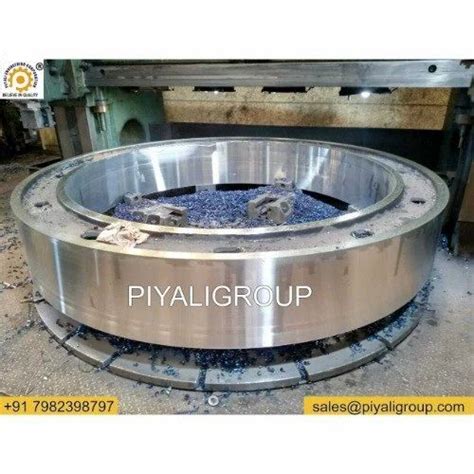 Heavy Duty Forging Casting Large Scale Industrial Rotary Kiln Tyre