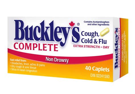 buckleys complete day  caplets youngs pharmacy homecare